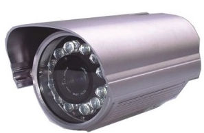 VW-BBS42 Αδιάβροχη (IP66), μεταλλική (Vandalproof) κάμερα με IR LED 1/3 SONY Color CCD, 420 TVL με φακό 3,6mm/F2.0 (0.01 Lux, 0 Lux με IR On) Υπέρυθρα LED: Ø5x24pcs, Εμβέλεια: 20m.