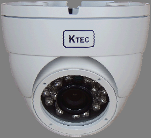 IP ΚΑΜΕΡΕΣ 1 MEGAPIXEL (720P) IP 3Β10 KTEC IP κάμερα Dome εσωτερικού χώρου 1/3 CMOS Ανάλυση 720P (1280x720) 12V DC 3.