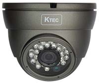 AHD DOME ΚΑΜΕΡΕΣ 1 MEGAPIXEL (720P) ΣΕ ΟΜΟΑΞΟΝΙΚΟ ΚΑΛΩΔΙΟ AHD D720PL KTEC AHD κάμερα Dome πλαστική 1/4 CMOS Ανάλυση 720Ρ (1280x720) 12V DC 3.