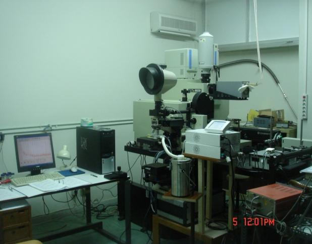 Εικόνα 2.14: Η διάταξη στο εργαστήριο Micro-Raman του Τομέα Φυσικής ΕΜΠ [38] 2.5.