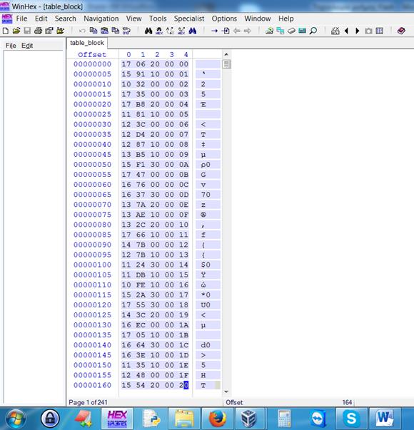 ID = zoneid + blockid """ save blocks """ f.seek(i*blockoffset, 0) block = f.read(blockoffset) blockname = file('c:/python27/tmp/%s%s' %(str(zoneid.encode('hex')),blockid.