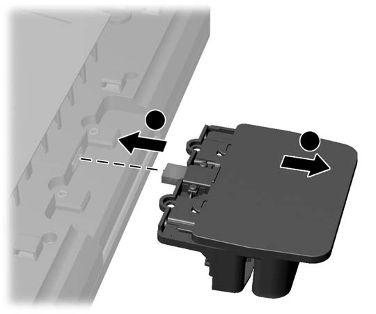 Εικόνα 2-8 Αφαίρεση του βύσματος USB 7.