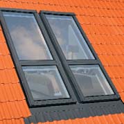 FERESTRELE BALCON Galeria V40P 180 0 P2 35-55 0 - Ferestre inovatoare, în două canaturi suprapuse, cu dimensiuni generoase care, prin simpla deschidere, se transformă într-un balcon ce ne invită la