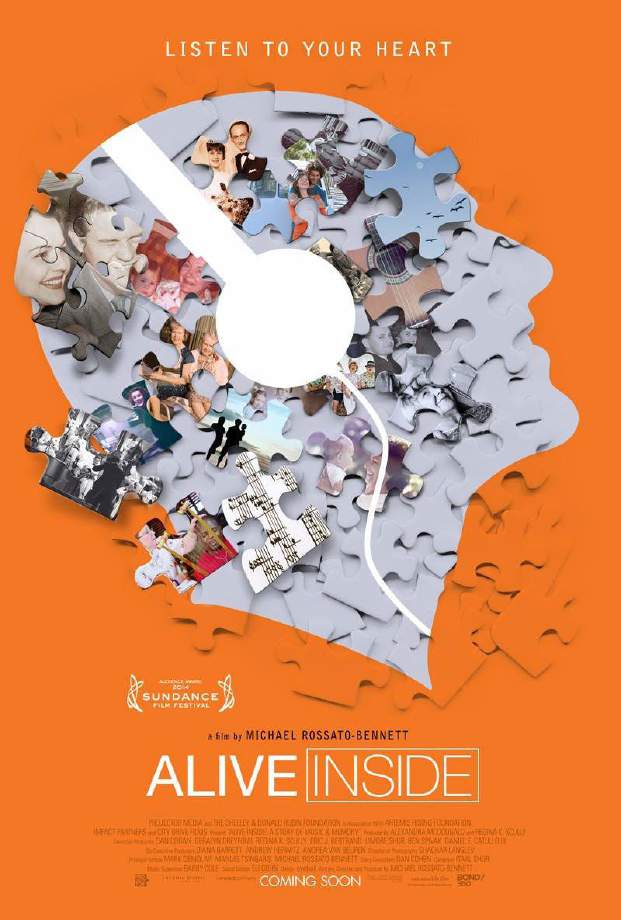 Alive Inside Η προτεινόμενη προς υποτιτλισμό ταινία σκηνοθεσία: Dan Cohen έτος: 2014 χώρα παραγωγής: ΗΠΑ διάρκεια: 78' αρχική γλώσσα: αγγλικά Η δύναμη της μουσικής σε όλο της το μεγαλείο!