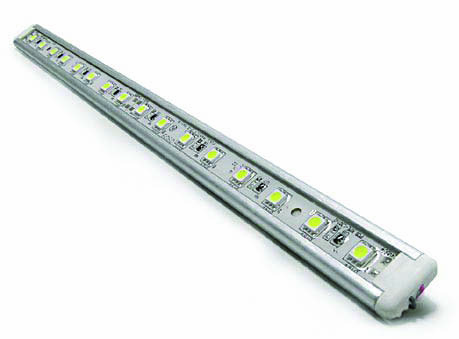 Application Notes PLCC Lightbar series are available in red, yellow, green, blue, white, neutral white and warm white for application such as under-cabinet lighting, cove lighting and wall washing.