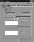 Στην καρτέλα DNS Configuration, επιλέξτε Απενεργοποίηση DNS (Disable DNS). Πατήστε OK (OK) δυο φορές. Οι ρυθμίσεις δικτύου για τα Windows 98SE έχουν πλέον διευθετηθεί σωστά.