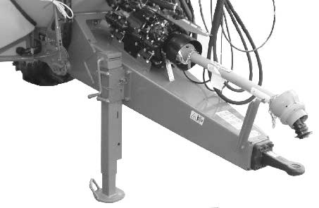 Δομή και λειτουργία του κυρίως μηχανήματος 5.7 Ράβδοι έλξης Ελέγξτε μετά τη σύνδεση την ασφαλή σύνδεση των κοτσαδόρων αυτόματης ασφάλισης.