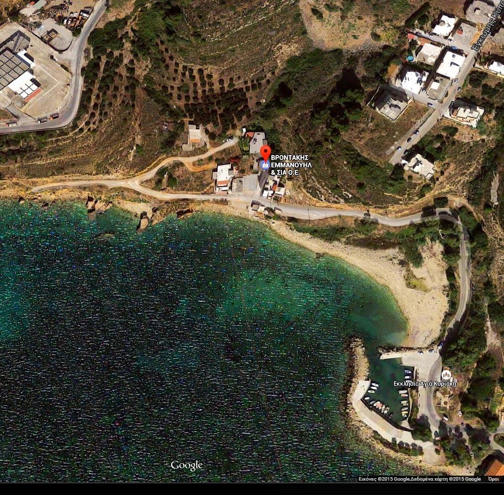 3 ο Κεφάλαιο Η βιομηχανία ΒΡΟΝΤΑΚΗΣ ΕΜΜΑΝΟΥΗΛ & ΣΙΑ Ο.Ε. 3.1 Παρουσίαση της βιομηχανίας Εικόνα 3: Τοποθεσία βιομηχανίας στο χάρτη Η βιομηχανία ΒΡΟΝΤΑΚΗΣ ΕΜΜΑΝΟΥΗΛ & ΣΙΑ Ο.Ε. ξεκίνησε το 1952 στην περιοχή της Χαλέπας Χανίων και δραστηριοποιήθηκε κυρίως στην επεξεργασία δερμάτων.