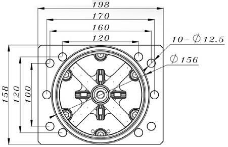 PO-R0001 D150mm pneumatické upínacie puzdro ITS100 so základňou, upínacia sila 15 000N. PO-G0004 Pracovná doska s 2 pneumatickými upínacími puzdrami ITS100, upínacia sila 10 000N.