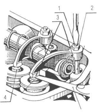 pārējo cilindru vārstus regulējamā stāvoklī nostāda saskaņā ar motora cilindru darba kārtību, ik reizi pagriežot kloķvārpstu par leņķi 720 /i, kur i -motora cilindru skaits; Četrcilindru motoram,