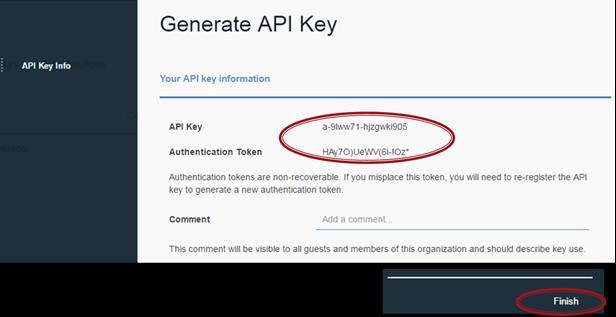 Εικόνα 4.30: Συνέχεια - Επιλογή «Access» Στην επόμενη οθόνη, επιλέγεται η καρτέλα API Keys και η επιλογή Generate API Key.