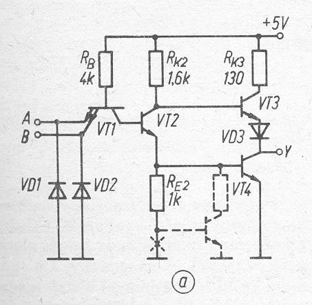 Natuke ajaloost: TTL (transistortransistor logic) loogika TTL loogikas kasutati standartseid bipolaartransistoreid, mis töötasid küllastusreziimis.