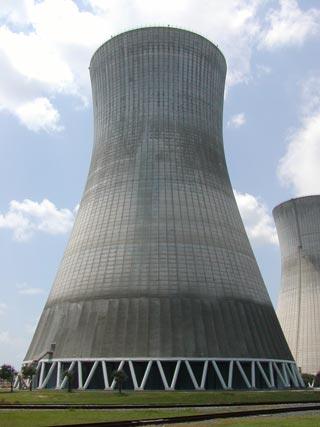 Υγρός πύργος ψύξης φυσικού ελκυσμού ΥΨΟΣ: 120 m