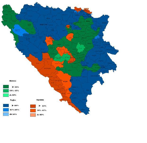 οι Σέρβοι άρχισαν να πολεμούν εναντίον των Κροατών και των Μουσουλμάνων για εδαφικά δικαιώματα. Αν και η ανεξαρτησία της Βοσνίας και της Ερζεγοβίνης αναγνωρίστηκε διεθνώς, οι συγκρούσεις συνεχίστηκαν.