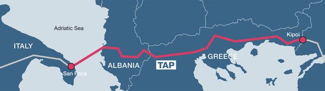 διασυνδεθεί με τον Trans Anatolian Pipeline (TANAP).
