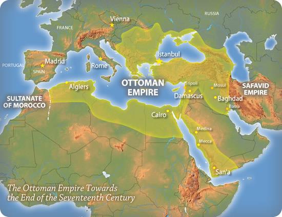 της αυτοκρατορίας άρχισε στα μέσα του 18 ου αιώνα και θα μπορούσε να είχε οδηγήσει σε σύντομη διάλυσή της, αν δεν παρέμβαιναν οι Ευρωπαϊκές Δυνάμεις.