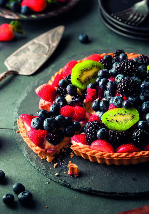 Φρούτα του Δάσους Στη Ζαχαροπλαστική 60 Μύρτιλα, σμέουρα, φραγκοστάφυλα, κράνμπερι, μούρα και φράουλες.