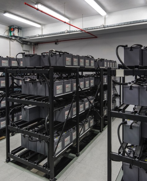 Υποδομές Φιλοξενίας- UPS 1,5 MW μέγιστη υποστηριζόμενη κατανάλωση 1500 KVA