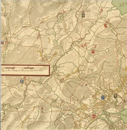 Ιστορικοί χάρτες στο πρόγραμμα H.C.Gyger, Reliefkarte des Kantons Zürich (1660) Κλίμακα 1:32000 H.C.Gyger, Karte des Kantons Zürich in 56 Blättern (1667) Κλίμακα 1:32000 J.R.Meyer-H.