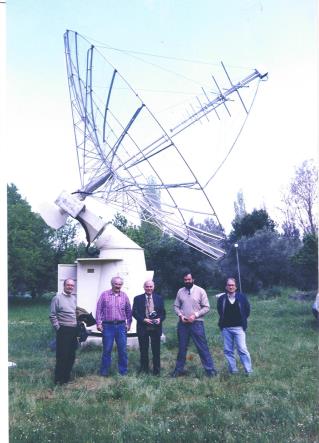 ARTEMIS IV solar radiospectrograph operated by the University of Athens at Thermopylae Latitude 38 49' N, Longitude 22