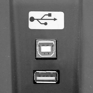Εγκατάσταση 3.4 Διεπαφές Το DR 3800 διαθέτει ως τυπικό χαρακτηριστικό δύο διεπαφές USB, που βρίσκονται στο πίσω μέρος της συσκευής (Εικόνα 2).