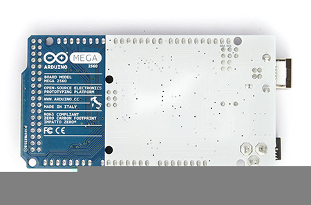 52 ΜΙΚΡΟΥΠΟΛΟΓΙΣΤΙΚΗ ΠΛΑΤΦΟΡΜΑ ARDUINO 2.2 Πλακέτα Arduino Mega 2560 Σχήμα 2.2: Μπροστινή όψη Arduino Mega Σχήμα 2.
