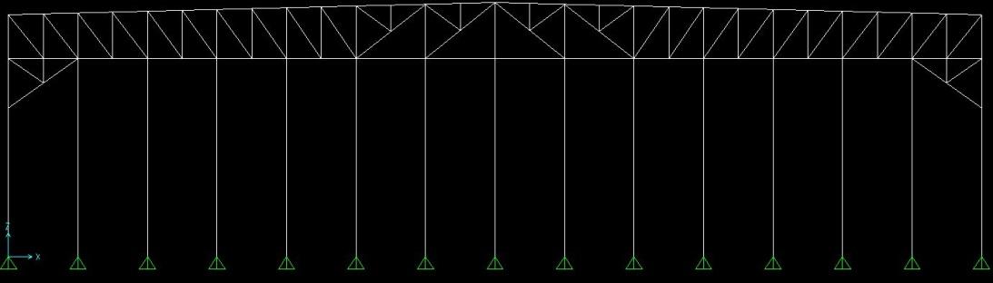1.8 Μετωπικά Υποστυλώματα Για να καλυφθούν τα μέτωπα του κτιρίου, που αντιστοιχούν στα δύο ακραία κύρια πλαίσια (πρώτο και τελευταίο) του κτιρίου, τοποθετούνται ανά αποστάσεις μετωπικά υποστυλώματα