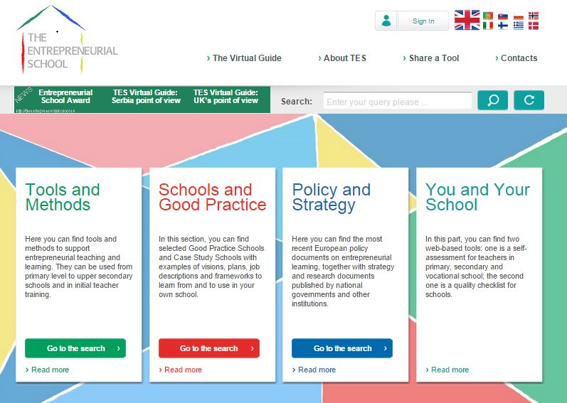 TES Virtual Guide A practical and useful tool for teachers in primary, secondary and vocational schools The Virtual Guide to