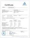 INTERNATIONAL CERTIFICATES All our PV modules are produced in a environment ISO 9001:2008, ISO 14001:2004 and OHSAS 18001:2007.