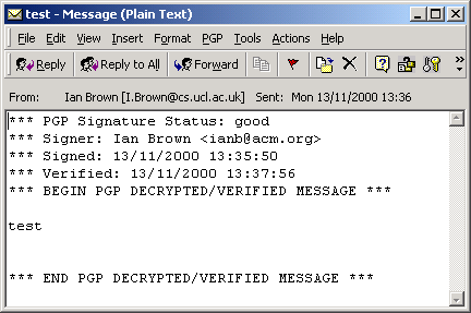 PGP Κρυπτογράφηση &