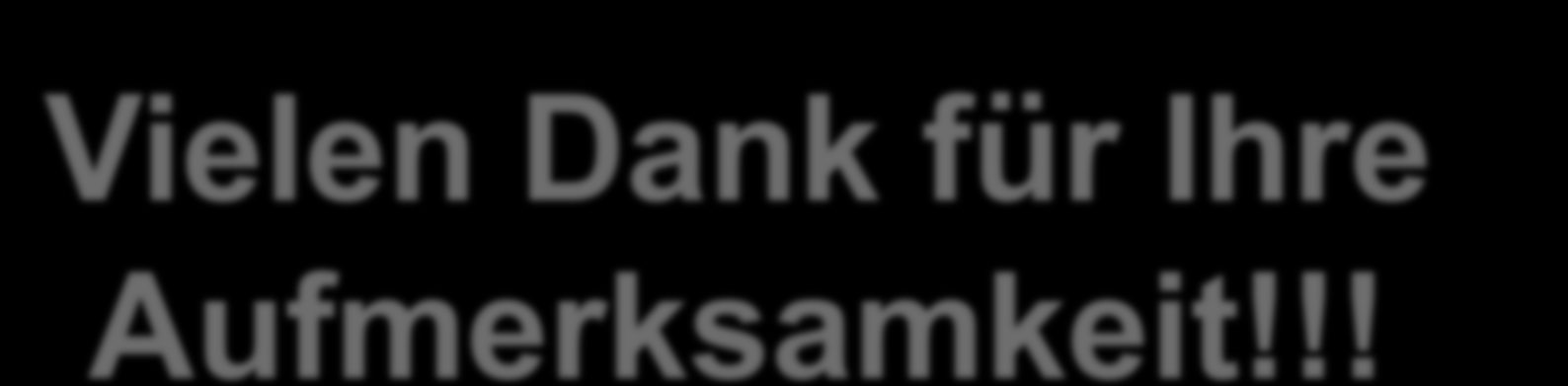 Aufmerksamkeit!