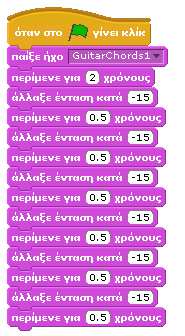 εκτελεστεί από ένα άλλο αντικείμενο τη στιγμή που αναπαράγεται ο ήχος.