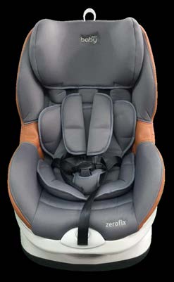 ZeroFix JB_2011 Κάθισμα ασφαλείας αυτοκινήτου IsoFix Ενισχυμένο προσκέφαλο Ρυθμιζόμενο σε