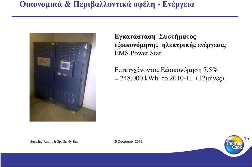 ενέργειας EMS Power Star.