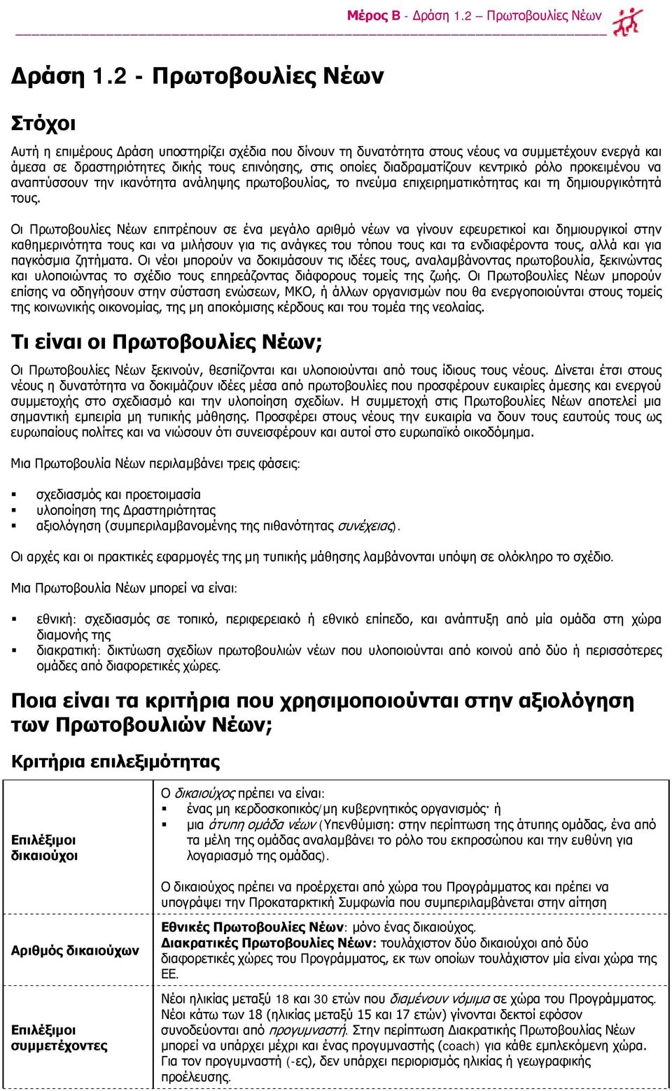 διαδραματίζουν κεντρικό ρόλο προκειμένου να αναπτύσσουν την ικανότητα ανάληψης πρωτοβουλίας, το πνεύμα επιχειρηματικότητας και τη δημιουργικότητά τους.