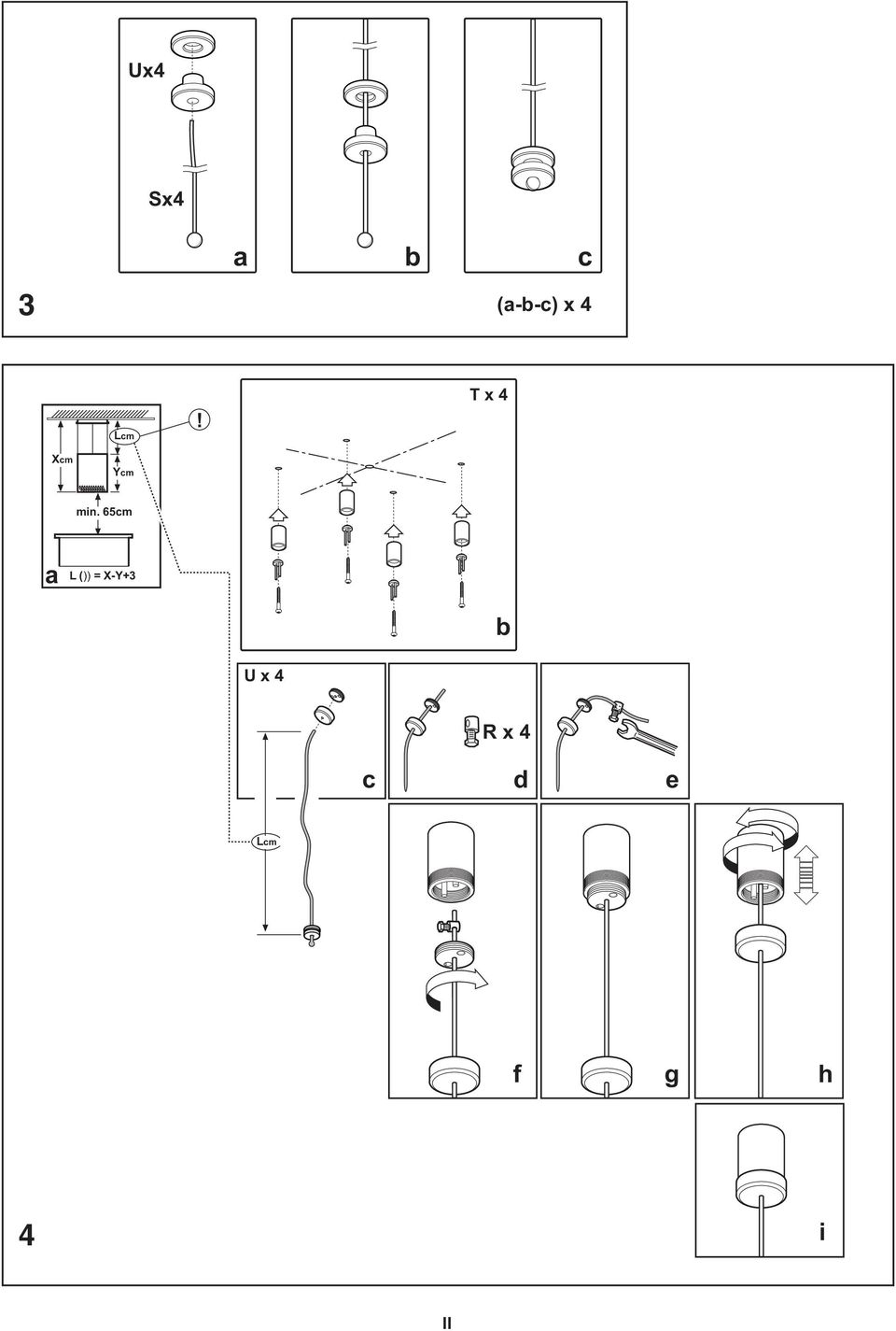 65cm a ()) = X-Y+3 U x 4