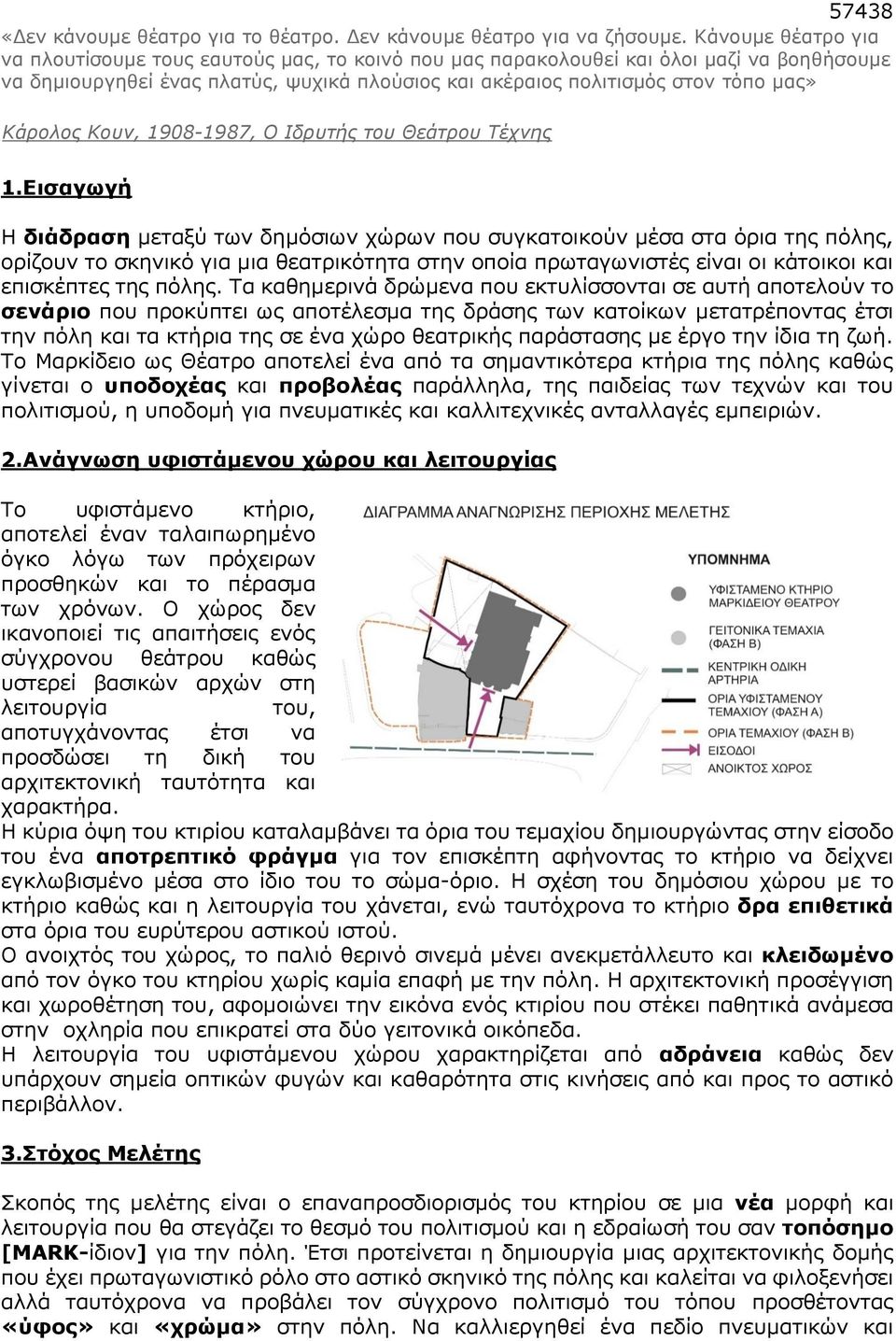 Κάρολος Κουν, 1908-1987, Ο Ιδρυτής του Θεάτρου Τέχνης 1.