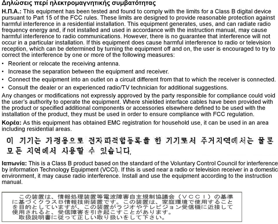 This equipment generates, uses, and can radiate radio frequency energy and, if not installed and used in accordance with the instruction manual, may cause harmful interference to radio communications.