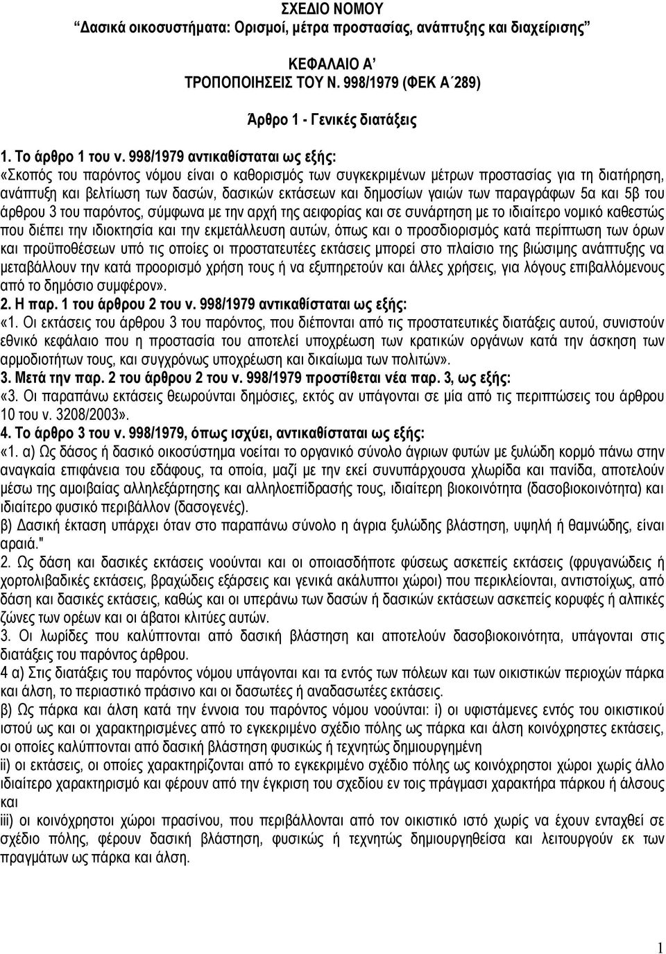 γαιών των παραγράφων 5α και 5β του άρθρου 3 του παρόντος, σύμφωνα με την αρχή της αειφορίας και σε συνάρτηση με το ιδιαίτερο νομικό καθεστώς που διέπει την ιδιοκτησία και την εκμετάλλευση αυτών, όπως