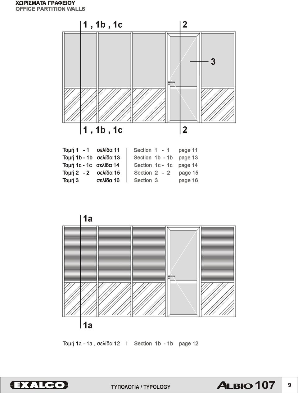 Section 1-1 page 11 Section 1b - 1b page 13 Section 1c - 1c page 14 Section 2-2 page 15