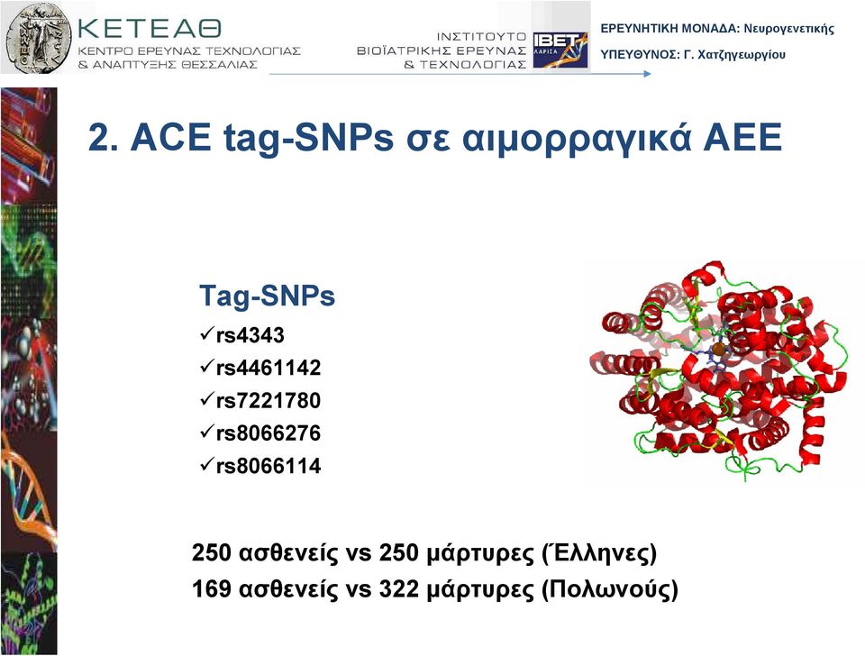 rs8066276 rs8066114 250 ασθενείς vs 250