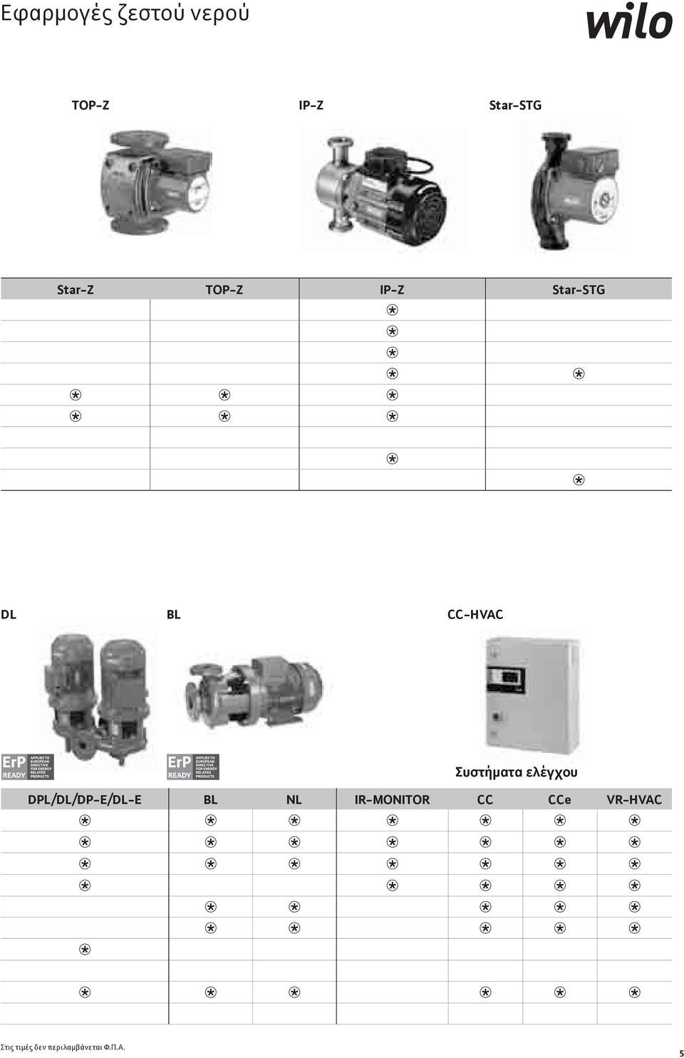 DL BL CC-HVAC Συστήματα ελέγχου