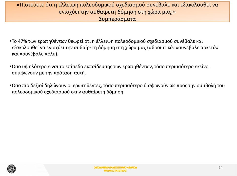 «συνέβαλε αρκετά» και «συνέβαλε πολύ).