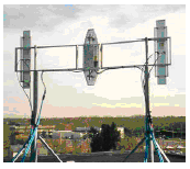 Εικόνα 2.4 - Συστοιχία έξυπνων κεραιών (smart antennas) εγκατεστηµένη σε οροφή κτιρίου Οι έξυπνες κεραίες έχουν δύο κύριες λειτουργίες.