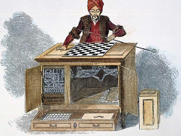 via A Brief History of Chess In 1770, the Hungarian inventor Wolfgang von Kempelen unveiled the Mechanical Turk, an automatic chess-playing machine that entertained and bewildered audiences by