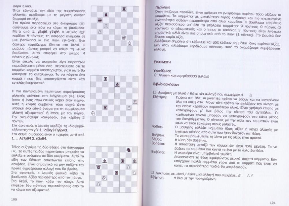 Μαθαίνο Από το βιβλίο «Μαθαίνοντας σκάκι Εγχειρίδιο για δασκάλους και προπονητές