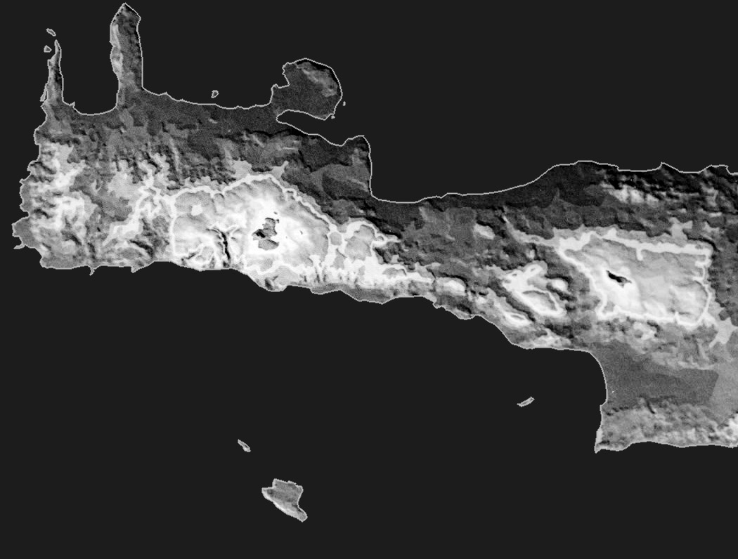 ΠΡΩΙΜΕΣ ΕΡΓΑΛΕΙΟΤΕΧΝΙΕΣ ΑΠΟΚΡΟΥΣΜΕΝΟΥ ΛΙΘΟΥ ΑΠΟ ΤΗ ΝΗΣΟ ΓΑΥΔΟ Εικ. 1α : Χάρτης: Κρήτη Γαύδος περ. 33 τ.χλμ και απέχει περ.