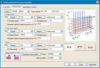 Sprievodca softvérom pre projektantov základných parametrov výstuže. Okrem popisov jednotlivých prútov a radov máme k dispozícii automatický popis vybranej časti alebo celého výkresu.