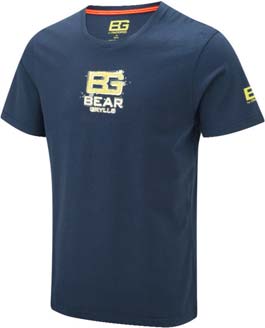 9 1JB 1AY 7JB CMT775 Κοντομάνικο μπλουζάκι της σειράς του Bear Grylls. 100% βαμβακι.