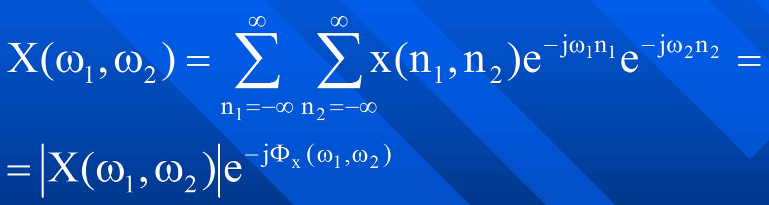 Πληροφορία πλάτους-φάσης (1/4) Ο μετασχηματισμός Fourier διακριτού χρόνου είναι μιγαδική ποσότητα και